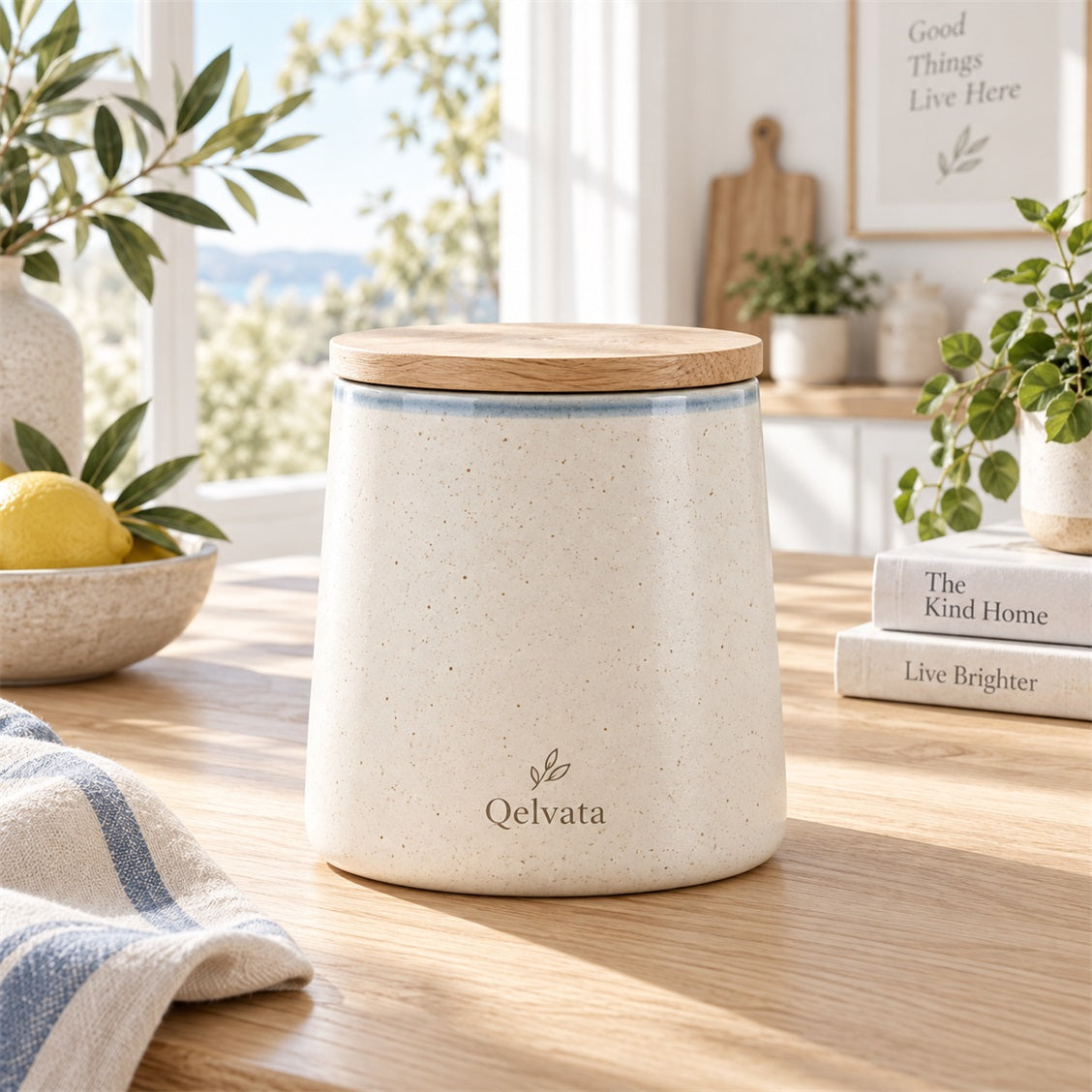 Coastal Countertop Storage Canister - view 1