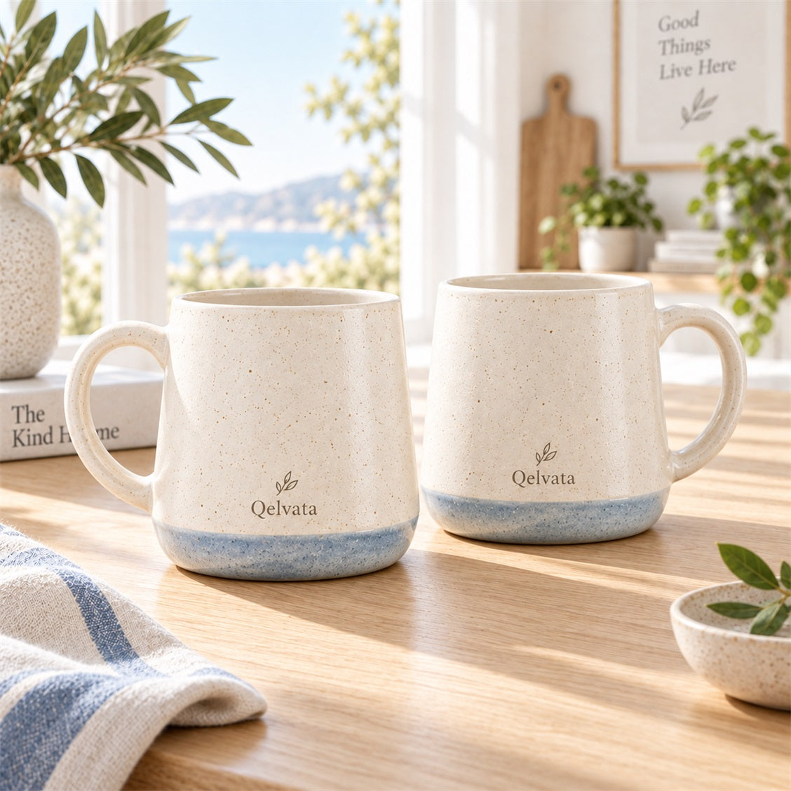 Coastal Blue Mug Set - view 1