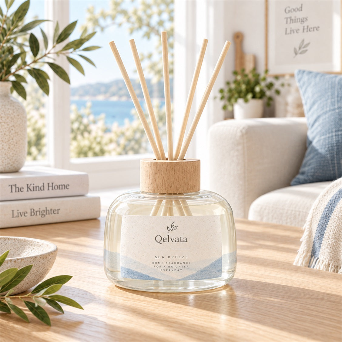 Coastal Glass Reed Diffuser - view 2